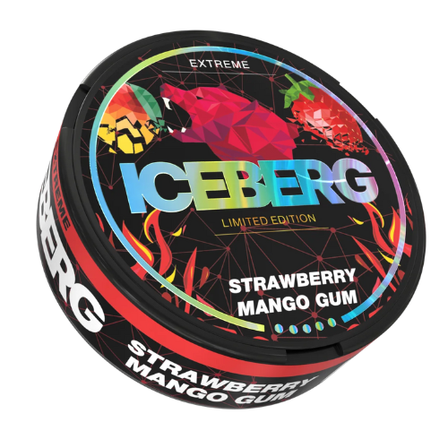 Iceberg Strawberry Mango Gum Extreme 40 mg