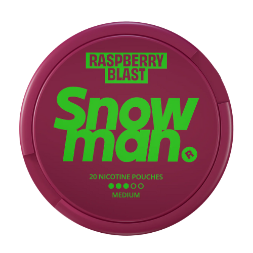 Snowman Raspberry Blast 12 mg